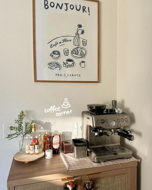 5 maneras de decorar tu rincón de café