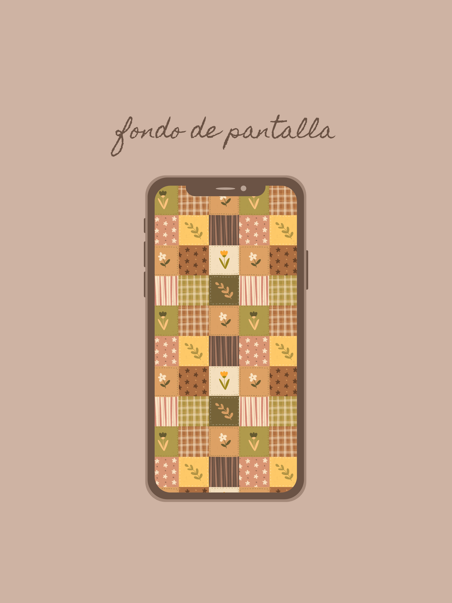 Fondo de pantalla para teléfono Patchwork