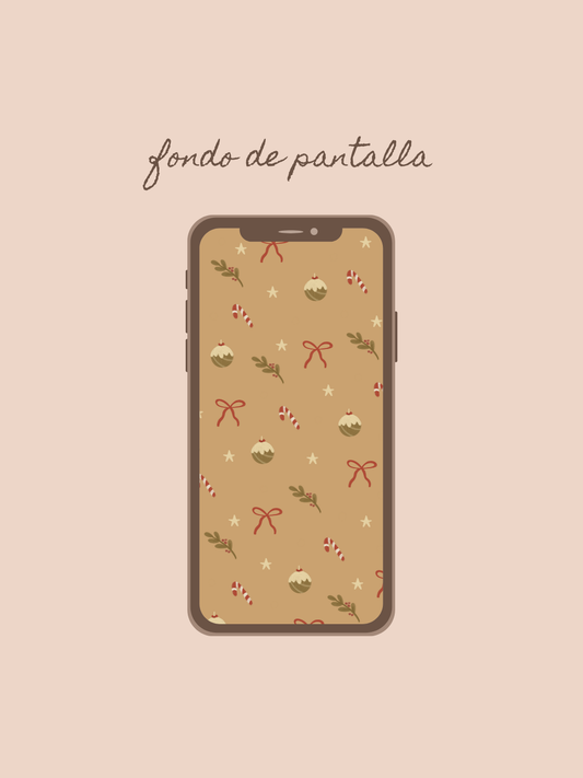 Fondo de pantalla para teléfono Navideño