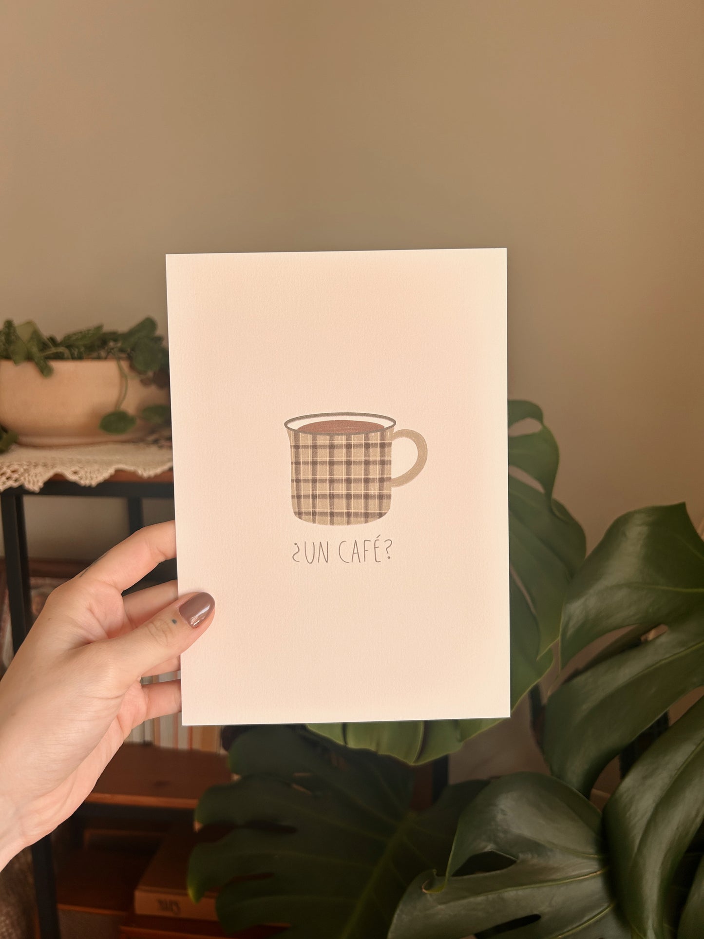 Lámina taza de café - tamaño A5 y 10x15